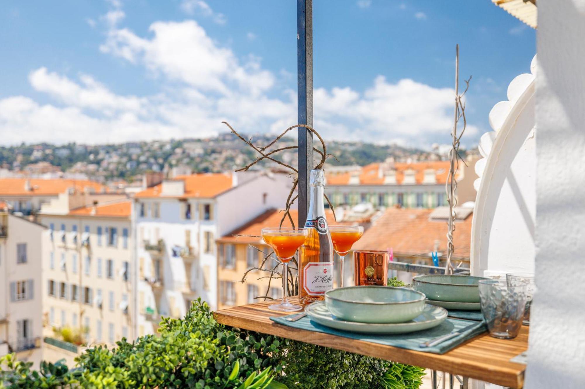 Center - Balcony Quiet - Air Conditioner - Kitchen - Wifi - Tram Nice Exterior foto