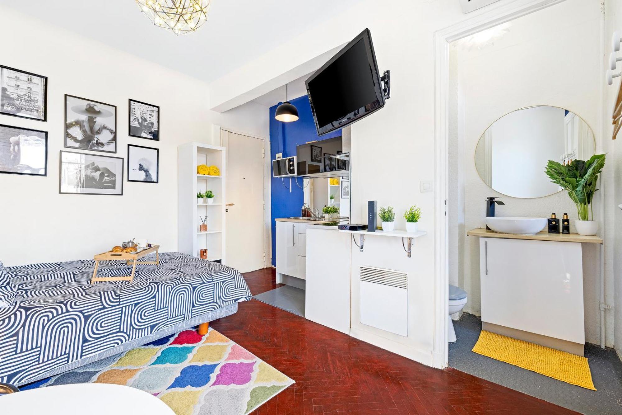 Center - Balcony Quiet - Air Conditioner - Kitchen - Wifi - Tram Nice Exterior foto
